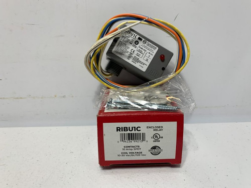 RIB RIBU1C Enclosed Relay 10A SPDT 10-30VDC/AC 120VAC