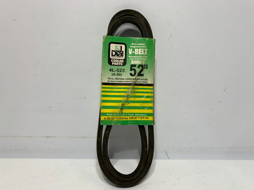 Dial 4L-520 V-Belt 52" 1/2" Wide 5/16" Thick