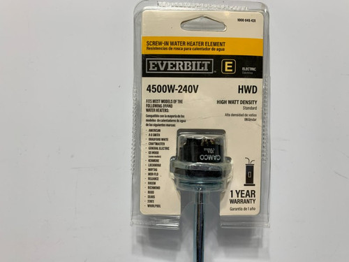 Everbilt 1000 045 431 Water Heater Element 4500W 240V