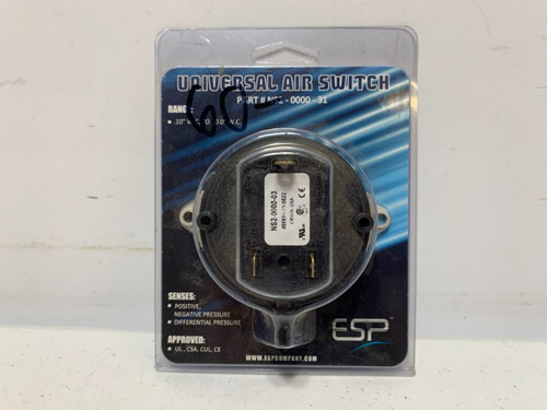 ESP NS2-0000-31 Air Switch 0.10-10.0"w.c 120-277VAC