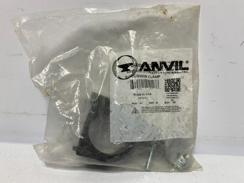 Anvil AS034 OD Cushion Clamp 2-1/8" OD Electro Galvanized