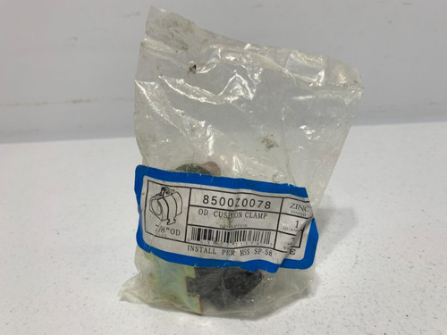 Empire 8500Z0078 Cushion Strut Clamp 7/8" OD Zinc Plated
