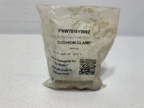 FNW FNW7816Y0062 Cushion Clamp 5/8" OD