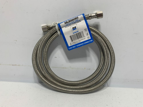 Mainline MLB060IM Icemaker Connector 1/4" x 1/4" x 60" Lead-Free