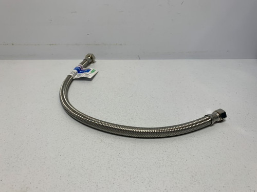 Plumbshop PLS1-20AF Faucet Connector 3/8"x1/2" 20" Stainless Steel