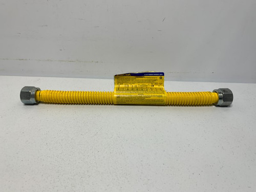 BrassCraft CSSB21-18 Gas Connector 3/4" FIP x 3/4" MIP 18"