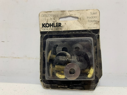 Kohler GP52050 Tank Bolt Kit Brass 5/16" X 3"