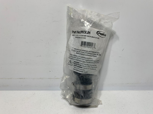 Proflo PFCVJH Check Valve 1-1/2" x 1-1/4" PVC Flapper