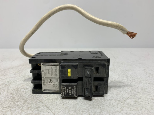 Square D HOM240GFIC Circuit Breaker 40A 120/240V