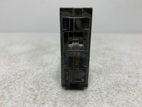 Siemens Q115 Circuit Breaker 15A 120/240V 1-Pole