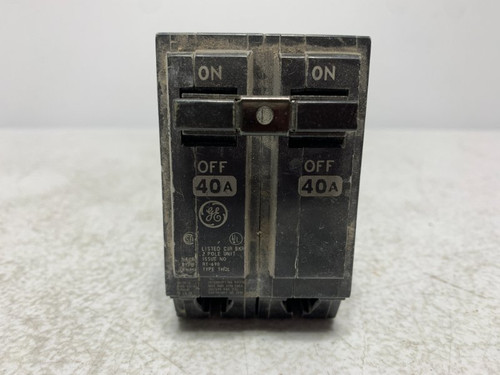 GE THQL2140 Circuit Breaker 40A 120/240V 2-Pole