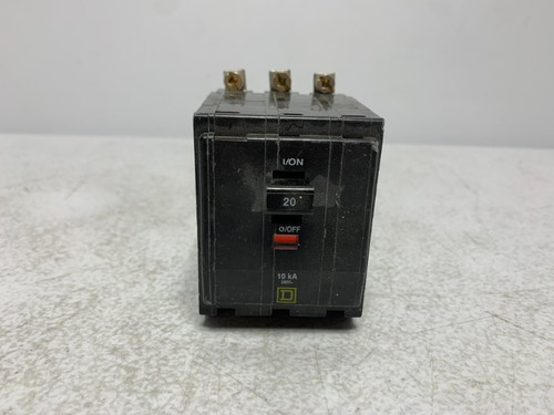 Square D QOB320 Circuit Breaker 20A 240V 3-Pole