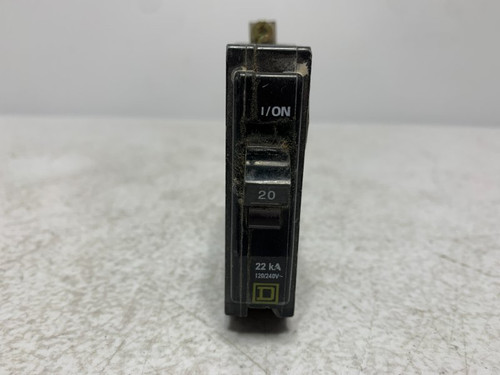 Square D QO120VH Circuit Breaker 20A 120/240V 1-Pole
