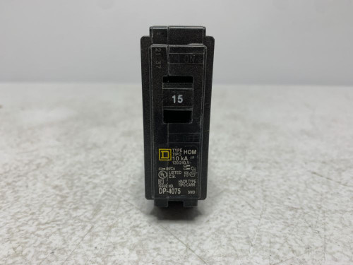 Square D HOM115 Circuit Breaker 15A 120/240V 1-Pole