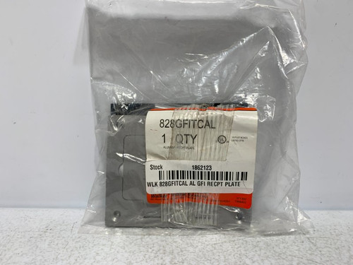 Legrand 828GFITCAL GFI Cover Plate Aluminum 3.29"x4.31"