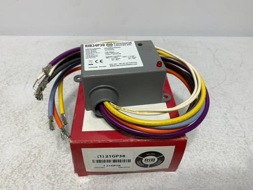 RIB RIB24P30 Power Relay 30A DPDT 24VAC/DC NEMA 1