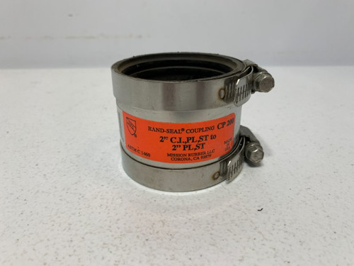 Unbranded CP 200 Coupling 2" Cast Iron/Plastic