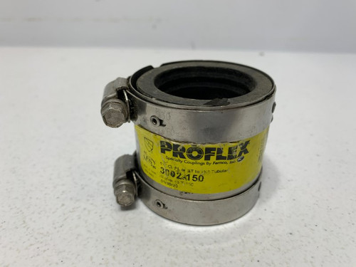 Proflex 3002-150 Coupling 1-1/2" Neoprene Shielded