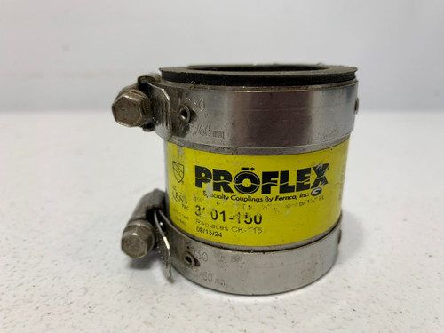 Proflex 3001-150 Shielded Coupling 1-1/2" Neoprene 180 degF