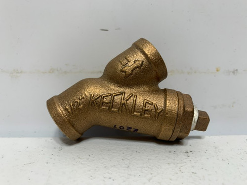 Keckley 2207 Y Strainer 1/2" NPT Cast Iron