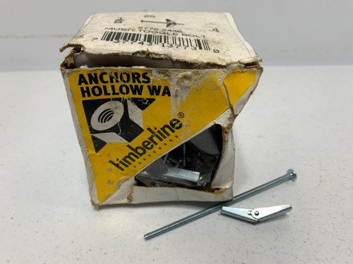 Timberline 2775-2448 Toggle Bolt 1/8" Anchors (lot of 23)