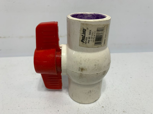 Proline 107-635 Ball Valve 1" PVC SCH 40 150 PSI