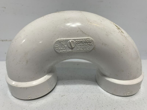 Canplas 3202 Elbow Fitting 2" Hub x Hub DWV
