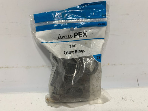 Apollo 638-146 Crimp Rings 3/4" Copper (lot of 21)