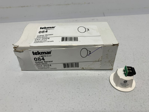 Tekmar 084 Indoor Sensor 10K Thermistor Flush Mount