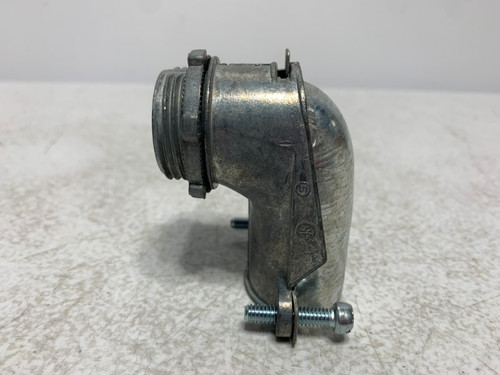Steel City XC-293 Connector 1" 90 deg Zinc Clamp-Type