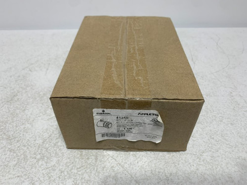 Emerson 4125S Set Screw Connector 1-1/4" Steel (lot of 10)