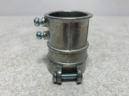 Bridgeport 284-DC Coupling 1-1/4" EMT to Flex Die-Cast Zinc (lot of 27)