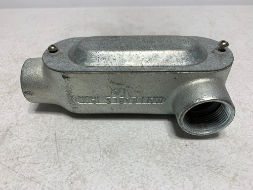 O-Z/Gedney LL-125 Conduit Body 1-1/4" Malleable Iron