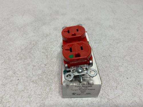Legrand TR8300H-RED Duplex Receptacle 20A 125V Hospital Grade