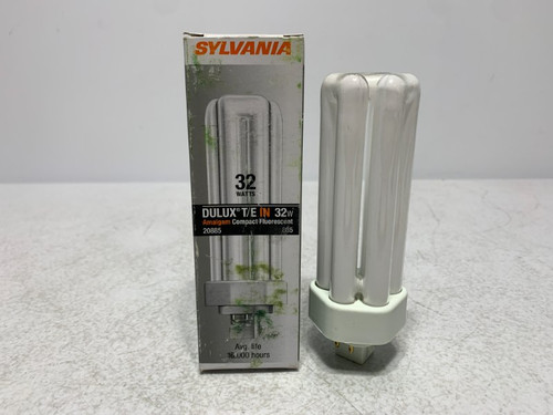 Sylvania 20885 CFL Light Bulb 32W 3500K GX24q-3 Base
