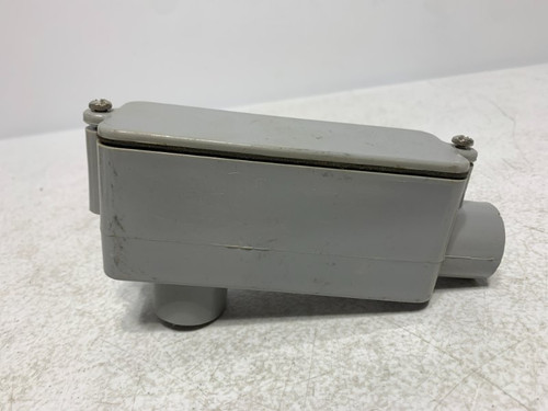 Carlon E986E Conduit Body 3/4" PVC Gray