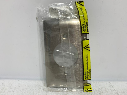 Legrand SS720 Wall Plate 302/304 SS 1-Gang 1.59" Opening