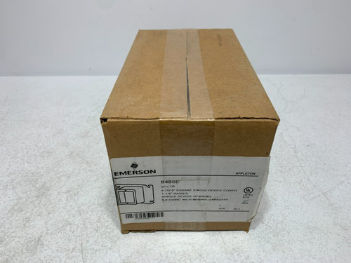 Emerson 8485E Square Box Cover 4-11/16" Steel 1-1/4" Raised