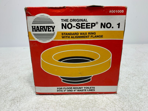 Harvey 001005 Wax Ring 3" to 4" Waste Lines