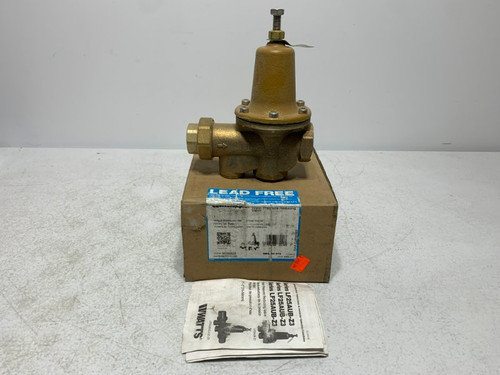 Watts LF25SUB-Z3 Pressure Regulator 1" 25-75 PSI