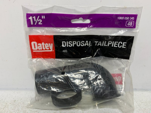 Oatey 1000 050 345 Disposal Tailpiece 1-1/2" ABS