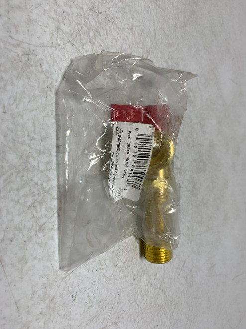 IPS 88246 Washer Outlet Box Valve 1/2" Sweat Red Handle