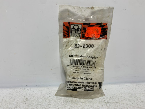 Kissler & Co 83-0300 Dishwasher Adapter Solid Brass