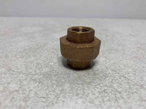 Unbranded 1/2" Brass Pipe Union Connector