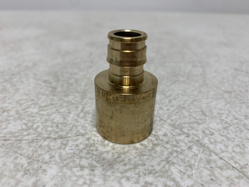 Uponor Q4535050 ProPEX 1/2" Brass PEX Plug End Cap Fitting (lot of 21)
