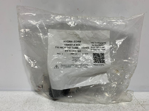 Hydra-Zorb S2506SS Cushion Clamp 7/8" OD Tube 304SS