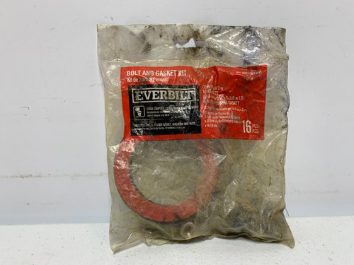 Everbilt 1000 055 031 Bolt and Gasket Kit 5/16" Rubber Gasket