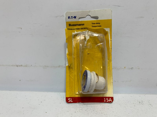Eaton BP/SL-15 Plug Fuse 15A 125V Time-Delay