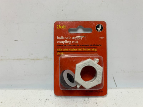Do It Best DIB835-49 Ballcock Coupling Nut 7/8" Plastic