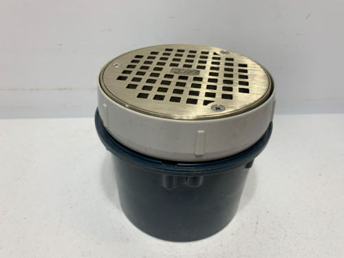 Zurn EZN-5B-RA-4.5-ASSY Floor Drain 5" Nickel Bronze